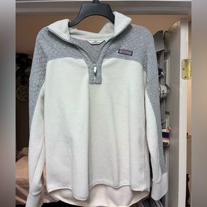 Womens vineyard vines fleece pullover